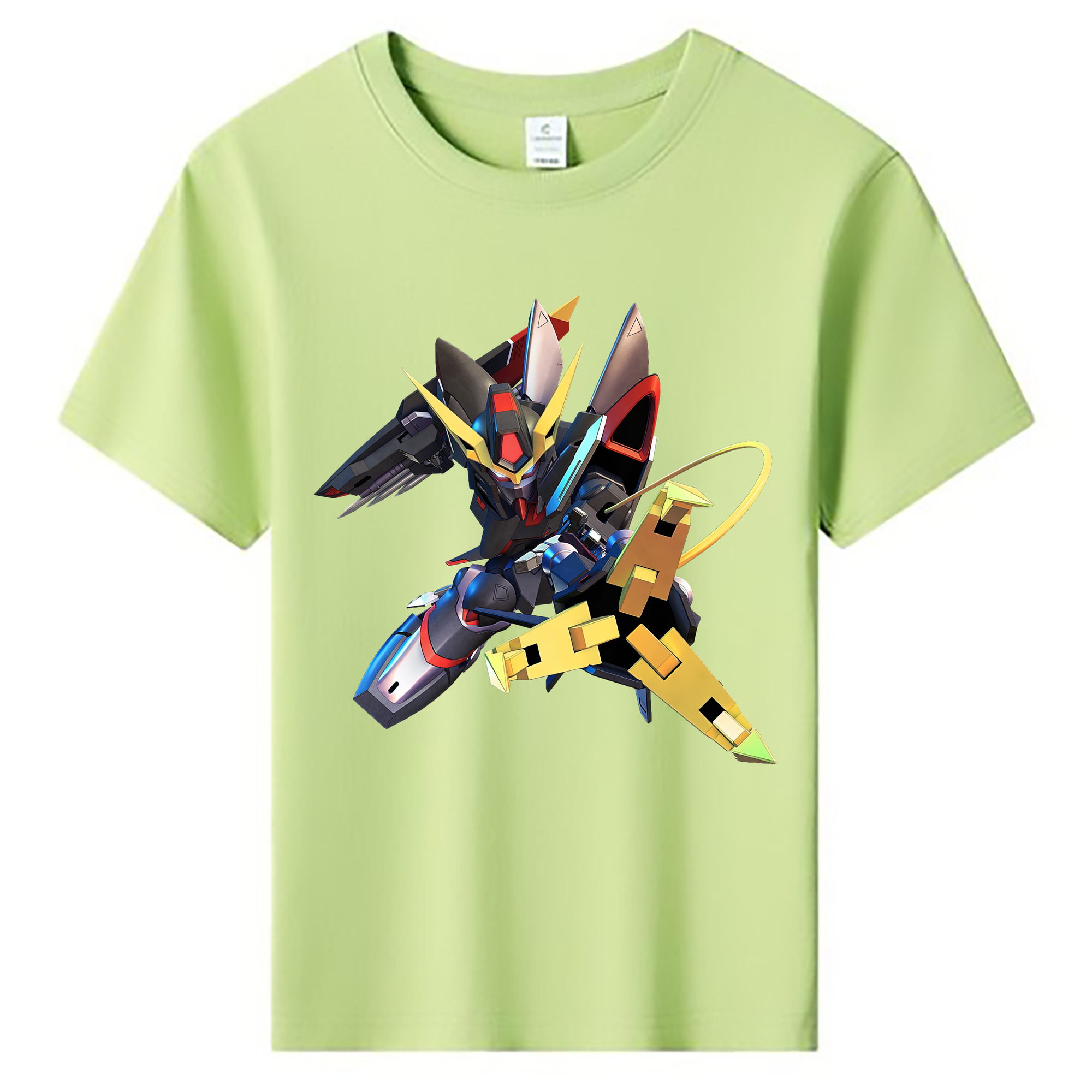 （画像用） 機動戦士ガンダム Mobile Suit Gundam 綿100％キッズTシャツ（フロントプリント）